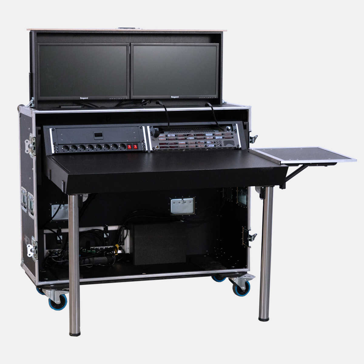 Director's Case - Mobiler Arbeitsplatz für Showcaller oder Produktionsleitung